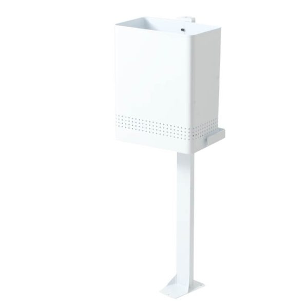 Papelera parking a suelo de 20l. Solara
