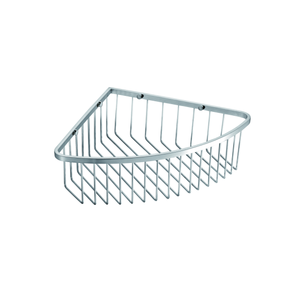 Jabonera baño triangular en acero inox. Aisi 304